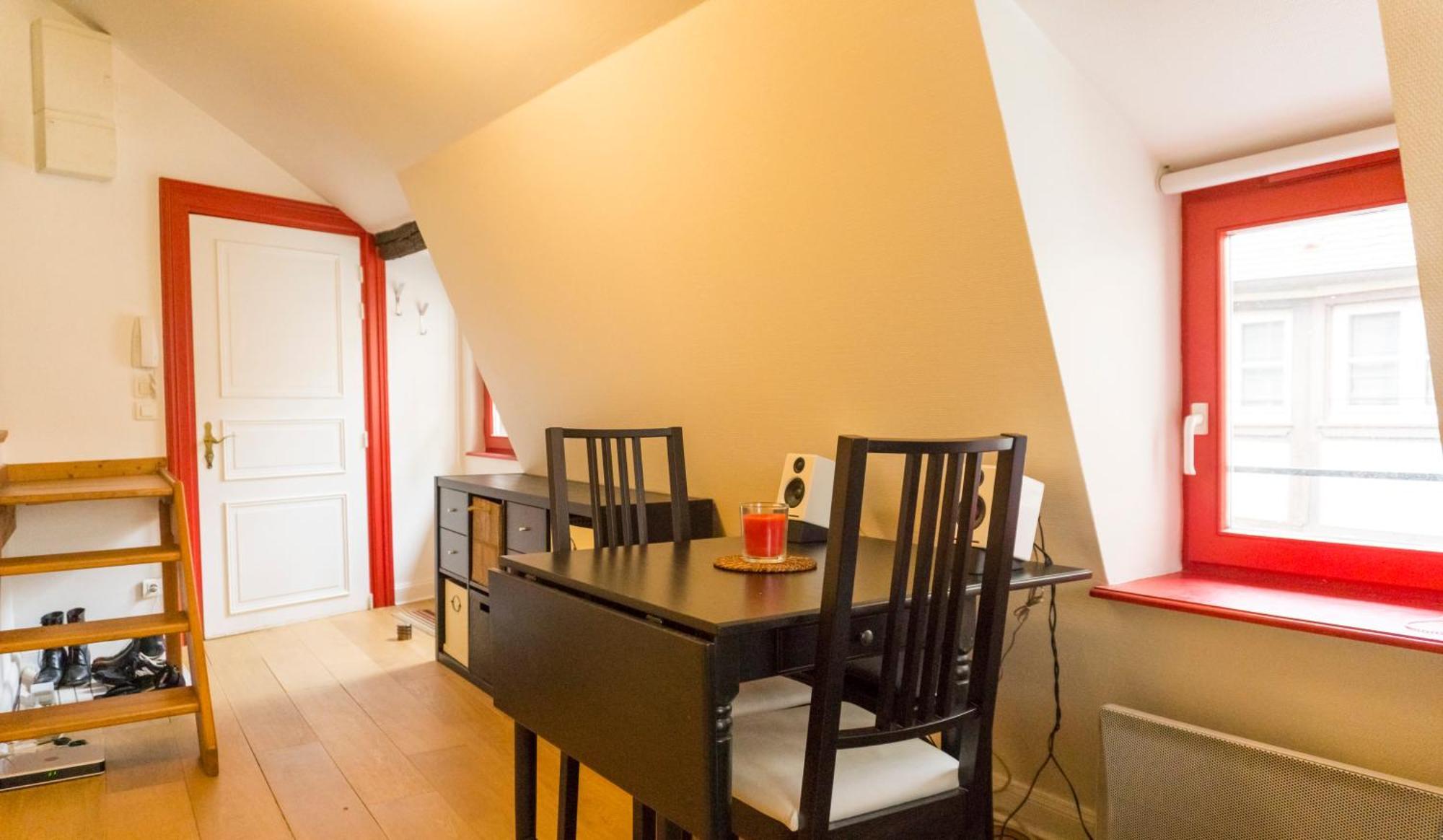 Charming Attic Duplex In The Heart Of